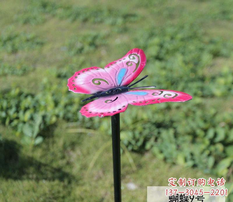 插件雕塑 - 不锈钢/园林/彩色/蝴蝶/插件 插件雕塑 - 不锈钢/园林/彩色/蝴蝶/插件