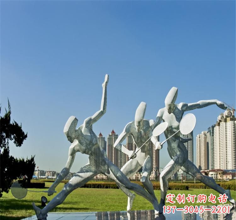 羽毛球雕塑 - 不锈钢/园林/羽毛球 羽毛球雕塑 - 不锈钢/园林/羽毛球