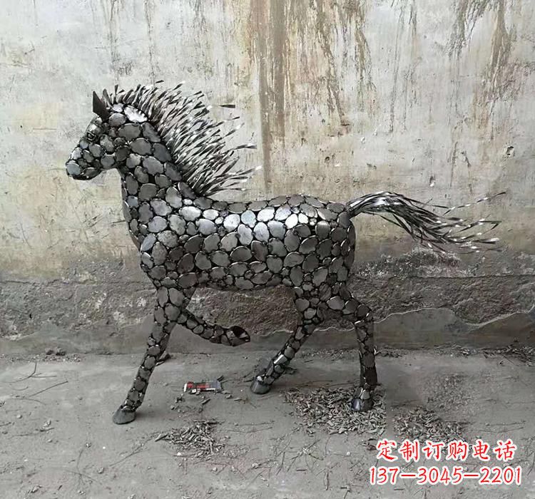 不锈钢/园林/动物-不锈钢园林动物马雕塑 不锈钢/园林/动物-不锈钢园林动物马雕塑