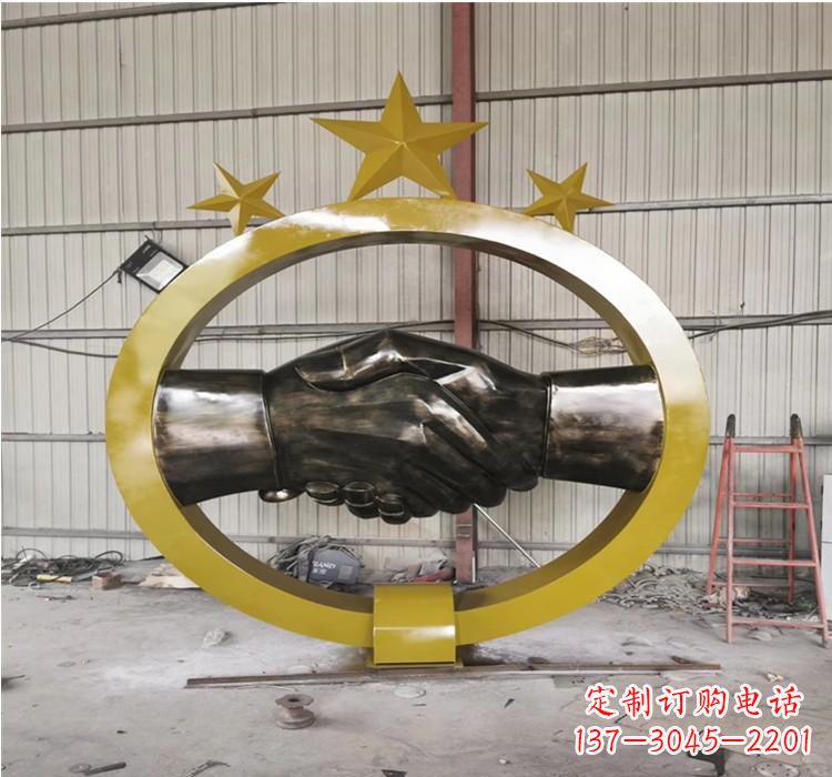 不锈钢园林法治雕塑