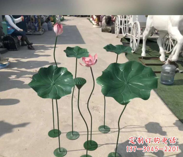 荷花雕塑 - 不锈钢/园林/荷花 荷花雕塑 - 不锈钢/园林/荷花