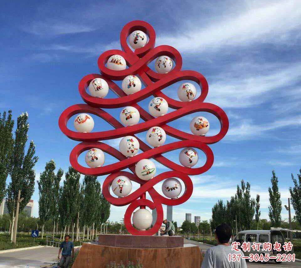 不锈钢园林户外景观雕塑