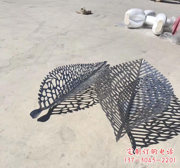 树叶雕塑 - 不锈钢/园林/镂空/树叶 树叶雕塑 - 不锈钢/园林/镂空/树叶