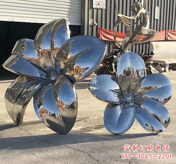 荷花雕塑 - 不锈钢/园林/艺术/荷花 荷花雕塑 - 不锈钢/园林/艺术/荷花