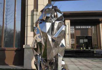不锈钢狮子雕塑给园林带来神秘与力量
