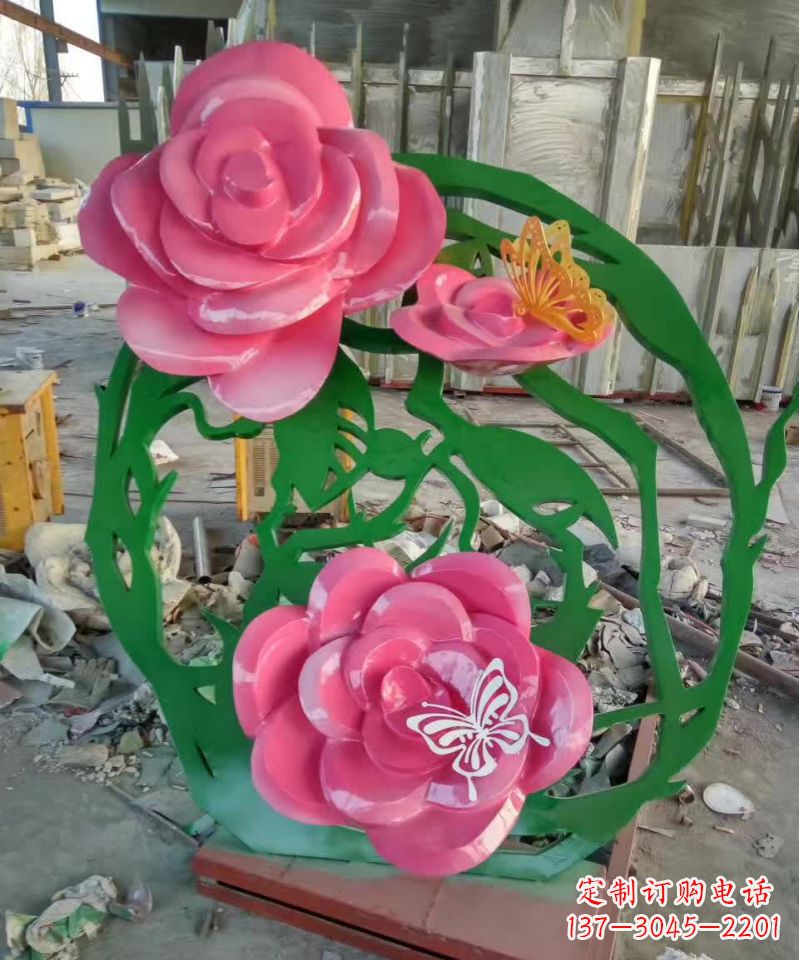 紫荆花雕塑 - 不锈钢/紫荆花 紫荆花雕塑 - 不锈钢/紫荆花