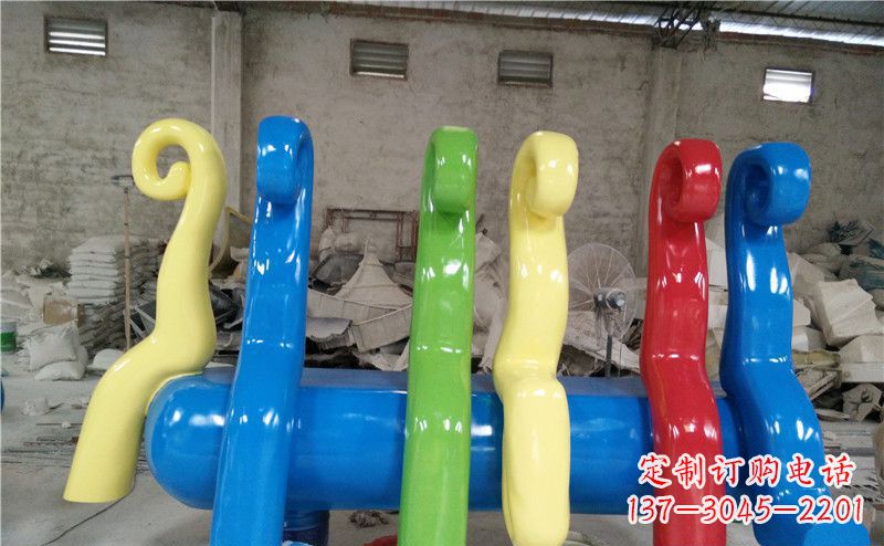 彩色座椅公园景观雕塑 彩色座椅公园景观雕塑