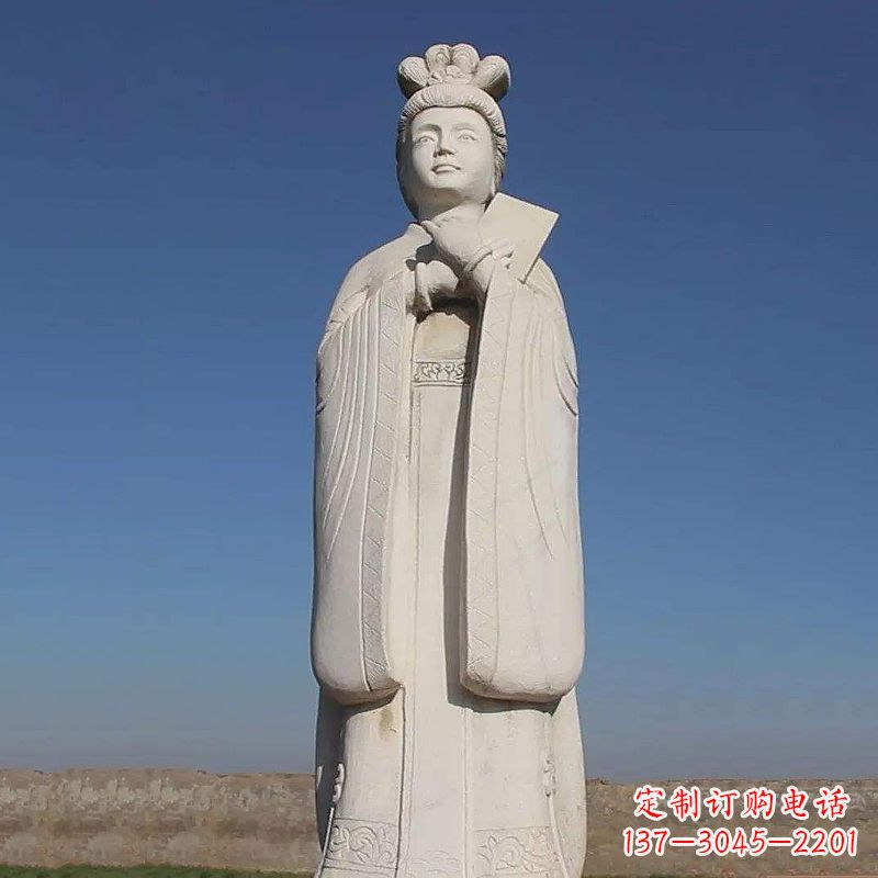 蔡文姬——象征着东汉文学荣耀的雕像 蔡文姬——象征着东汉文学荣耀的雕像