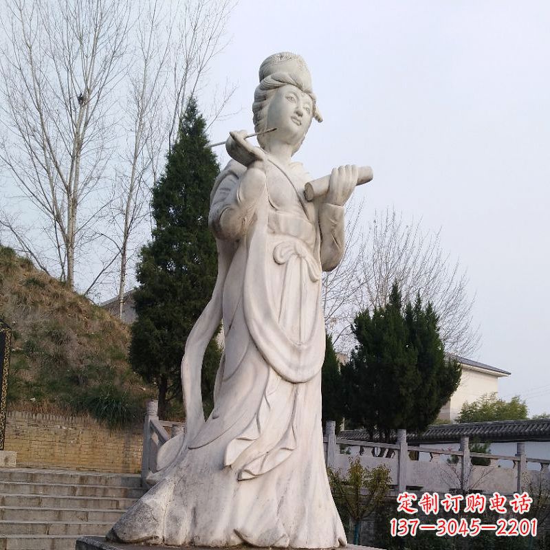 精美雕塑勾勒出蔡文姬传奇 精美雕塑勾勒出蔡文姬传奇