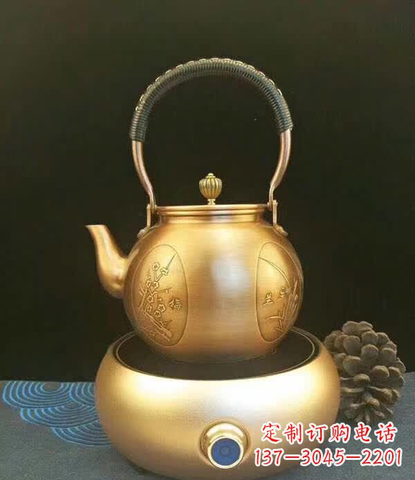茶具景观雕塑