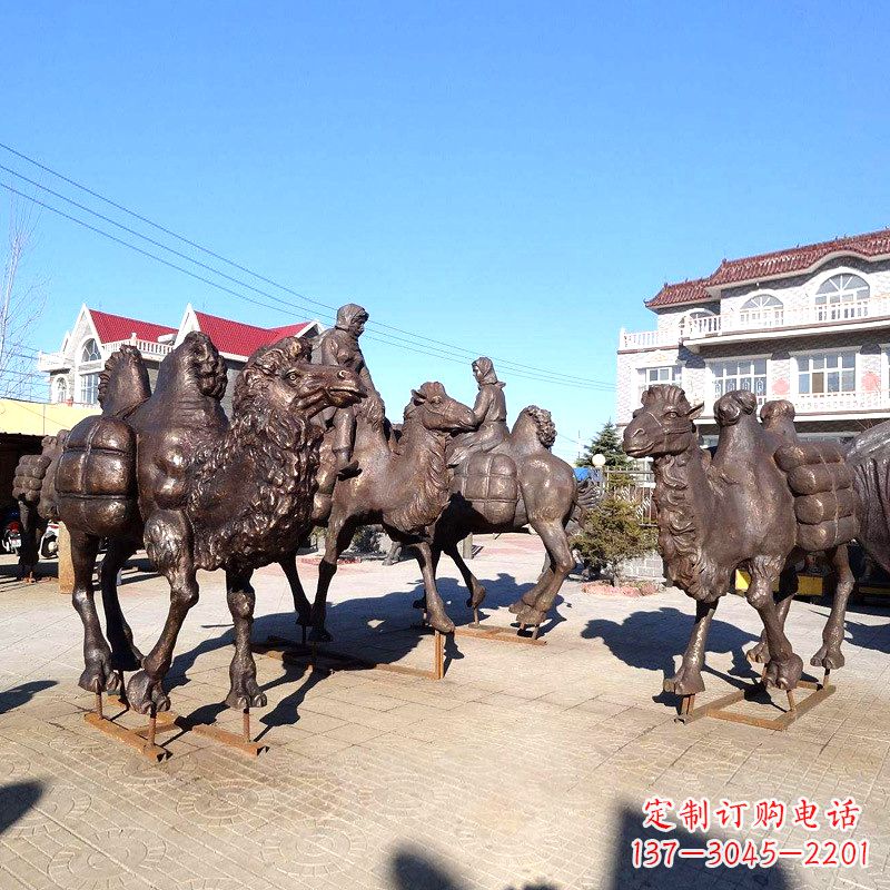 茶马古道雕塑 - 茶马古道/骆驼/情景 茶马古道雕塑 - 茶马古道/骆驼/情景