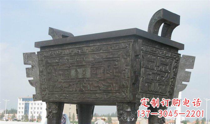 诚信铜方鼎司母戊铜雕