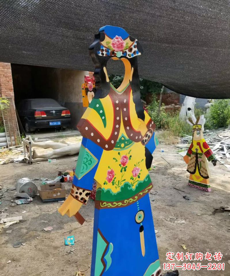 城市不锈钢艺术人物雕塑