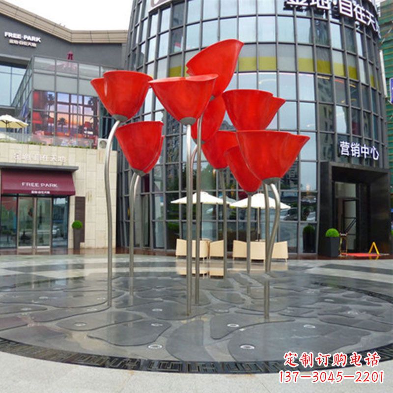 城市/广场/不锈钢/玫瑰花/户外/景观/锻造-城市广场不锈钢玫瑰花户外景观锻造花雕塑 城市/广场/不锈钢/玫瑰花/户外/景观/锻造-城市广场不锈钢玫瑰花户外景观锻造花雕塑
