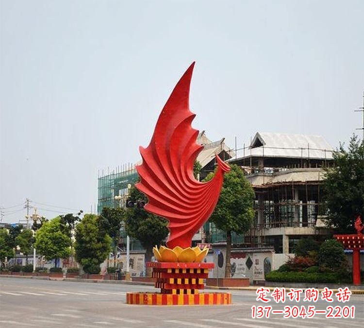 凤凰雕塑 - 城市/街边/不锈钢/凤凰 凤凰雕塑 - 城市/街边/不锈钢/凤凰