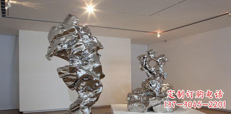 抽象不锈钢创意雕塑
