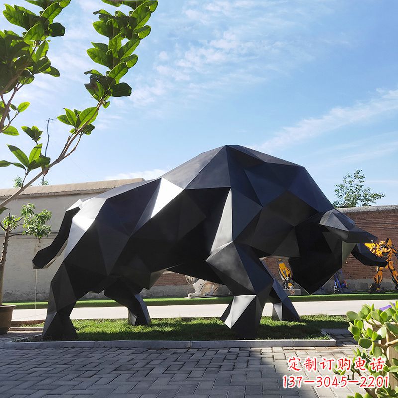 华尔街雕塑 - 抽象/华尔街/大型/玻璃钢/动物 华尔街雕塑 - 抽象/华尔街/大型/玻璃钢/动物