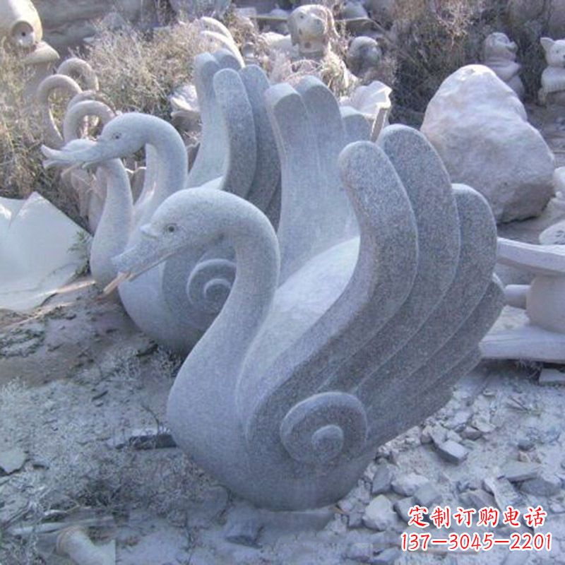 天鹅雕塑 - 抽象/喷水/天鹅/石雕 天鹅雕塑 - 抽象/喷水/天鹅/石雕