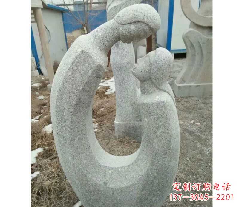 抽象人物石雕