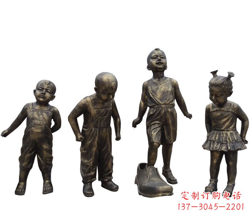 儿童雕塑传承中国古代文化 儿童雕塑传承中国古代文化