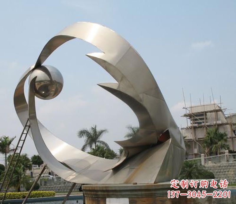 创意不锈钢景观雕塑
