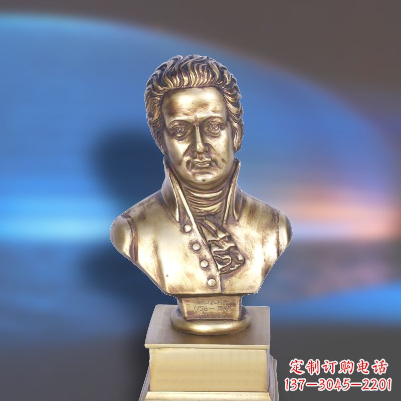 莫扎特以纯铜表现的经典之作 莫扎特以纯铜表现的经典之作