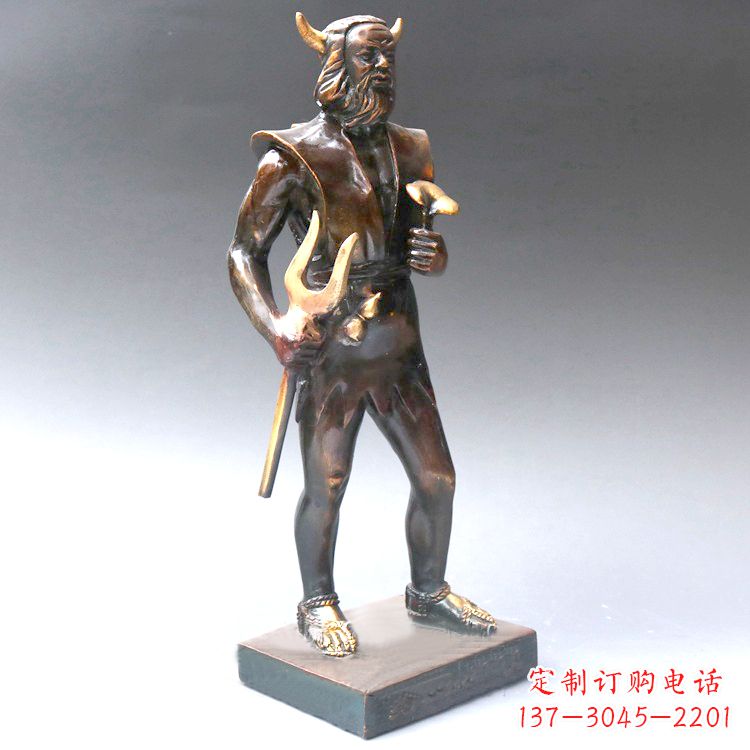 神农雕塑传承中华文化 神农雕塑传承中华文化