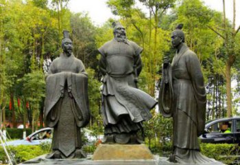 曹丕铜雕——汉朝历史上的一位伟大统治者