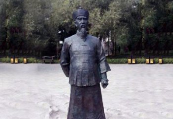 曾国藩铜像中国晚清名臣的荣耀