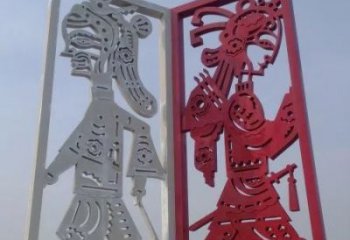 精美皮影戏雕塑——缔造中国城市文化新风貌