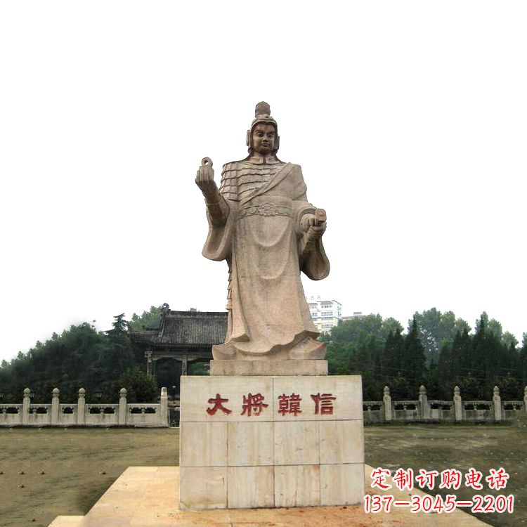 韩信雕塑 - 大将/韩信/景区/园林/雕像/公园/历史名人/古代/著名/军事家 韩信雕塑 - 大将/韩信/景区/园林/雕像/公园/历史名人/古代/著名/军事家