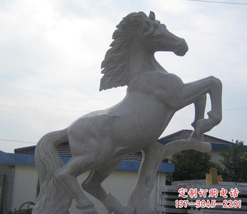 奔马雕塑 - 大理石/奔马/动物 奔马雕塑 - 大理石/奔马/动物