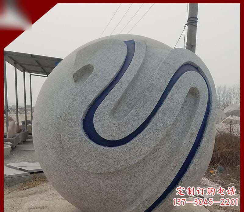 大理石抽象景观雕塑