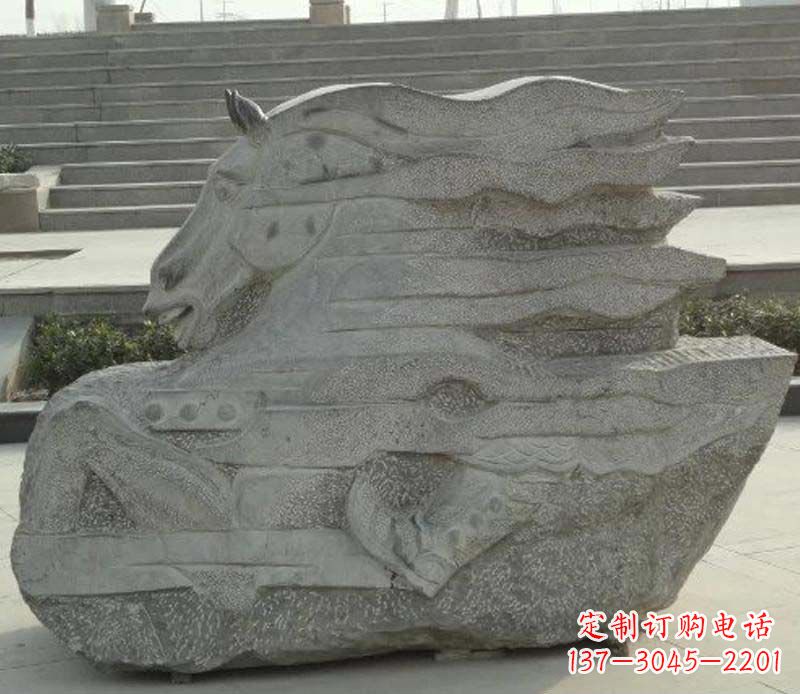 象马雕塑 - 大理石/象马 象马雕塑 - 大理石/象马