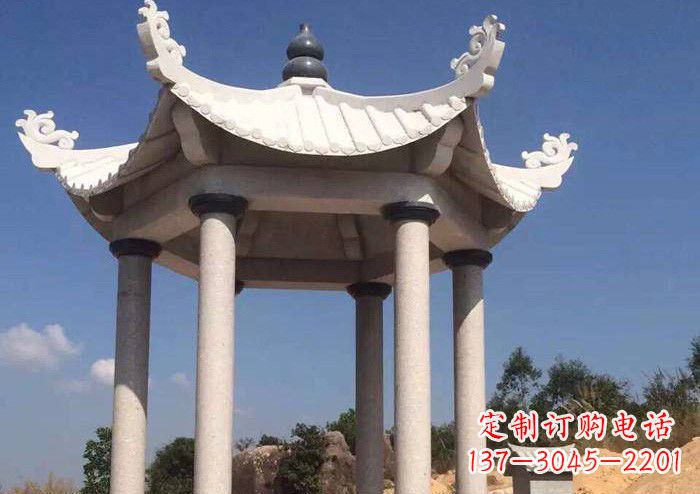 单层雕塑 - 大理石/单层/凉亭/石雕 单层雕塑 - 大理石/单层/凉亭/石雕