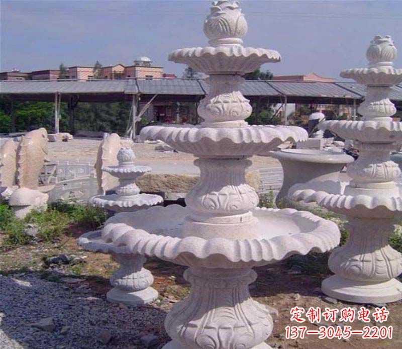大理石/多层/喷泉/石雕-大理石多层喷泉石雕 大理石/多层/喷泉/石雕-大理石多层喷泉石雕