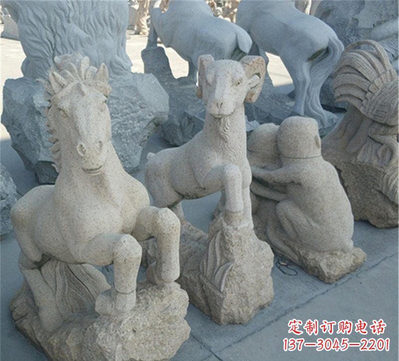 大理石雕塑 - 大理石/公园/生肖/动物 大理石雕塑 - 大理石/公园/生肖/动物