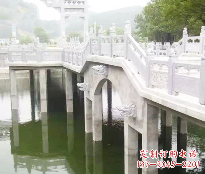 大理石拱桥石雕栏板