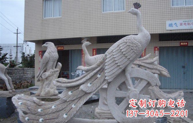 大理石/孔雀/石雕-大理石孔雀石雕 大理石/孔雀/石雕-大理石孔雀石雕