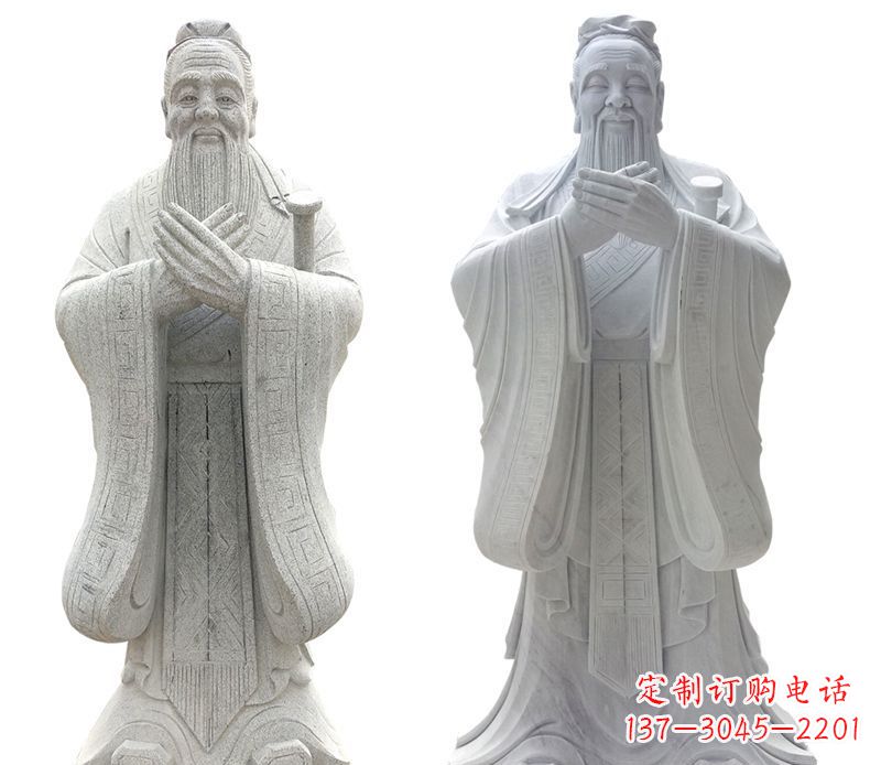孔子雕塑 - 大理石/孔子/古代/名人/石雕 孔子雕塑 - 大理石/孔子/古代/名人/石雕