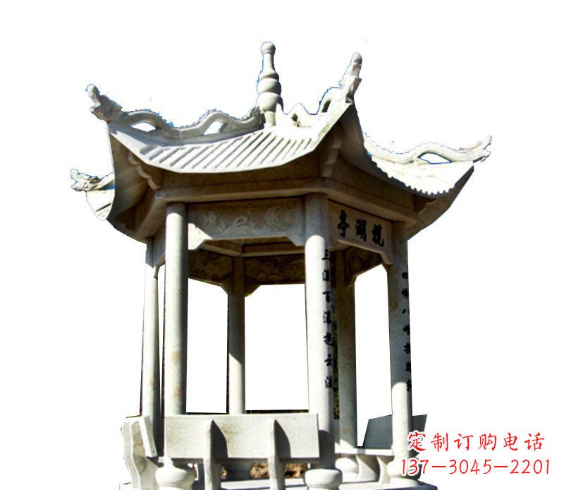 凉亭雕塑 - 大理石/凉亭/石雕 凉亭雕塑 - 大理石/凉亭/石雕