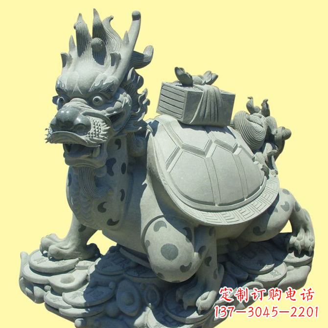 大理石雕塑 - 大理石/龙龟 大理石雕塑 - 大理石/龙龟