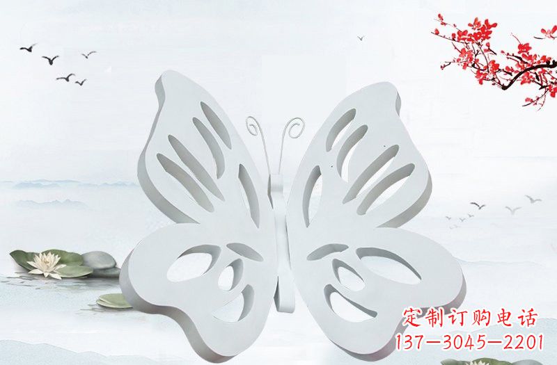大理石雕塑 - 大理石/镂空/蝴蝶 大理石雕塑 - 大理石/镂空/蝴蝶