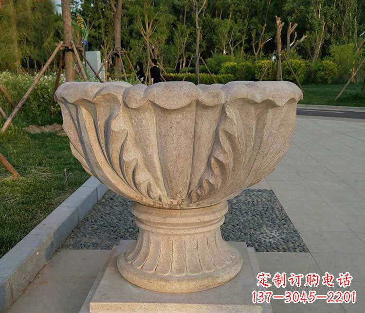 花盆雕塑 - 大理石/欧式/花钵/小区/花盆/石雕 花盆雕塑 - 大理石/欧式/花钵/小区/花盆/石雕