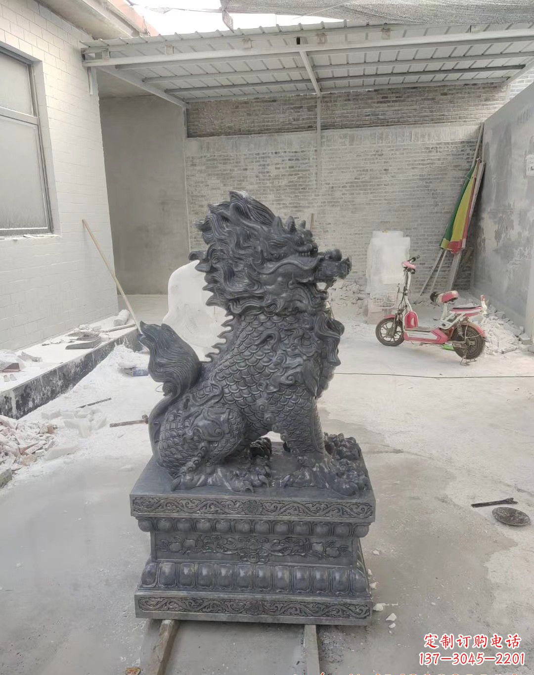 麒麟雕塑 - 大理石/麒麟/石雕 麒麟雕塑 - 大理石/麒麟/石雕