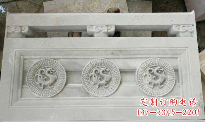 栏板雕塑 - 大理石/青龙/浮雕/走廊/栏板 栏板雕塑 - 大理石/青龙/浮雕/走廊/栏板