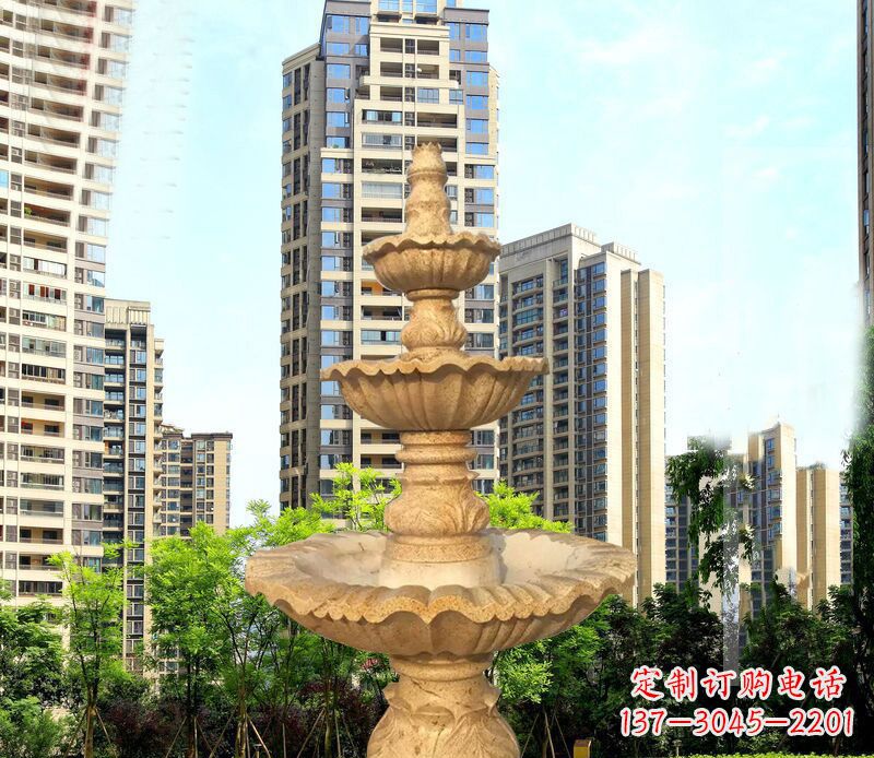 大理石/喷泉/公园/石雕-大理石三层喷泉公园石雕 (2) 大理石/喷泉/公园/石雕-大理石三层喷泉公园石雕 (2)