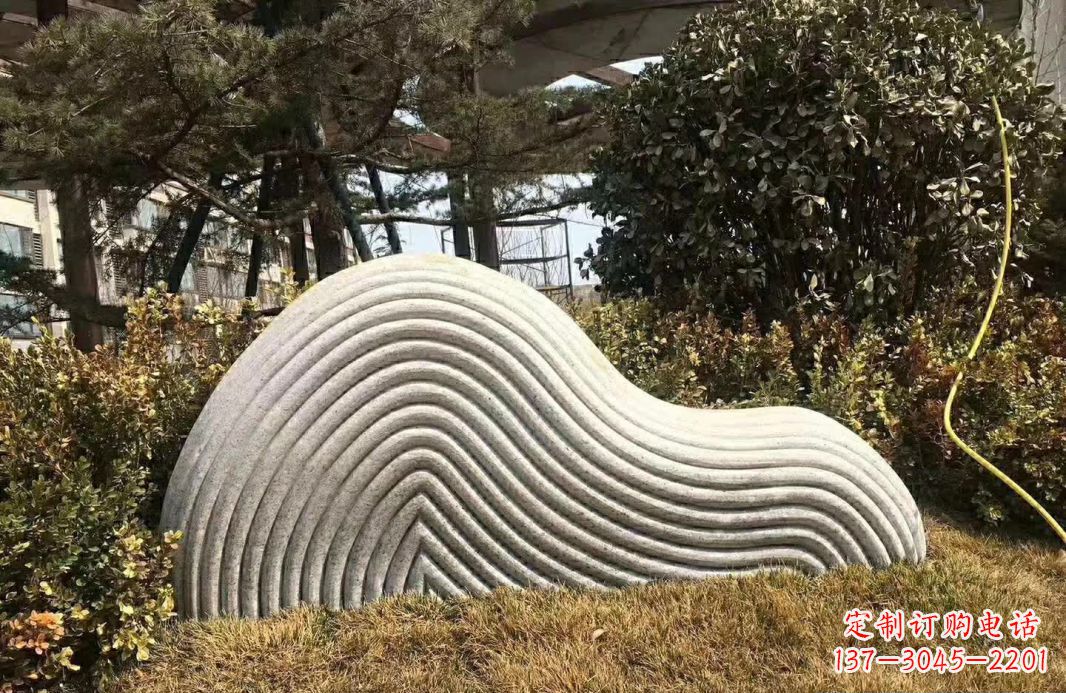 大理石纹理假山雕塑