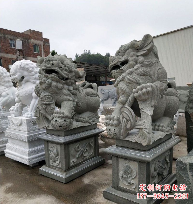 大理石雕塑 - 大理石/钱狮/南方/狮子 大理石雕塑 - 大理石/钱狮/南方/狮子