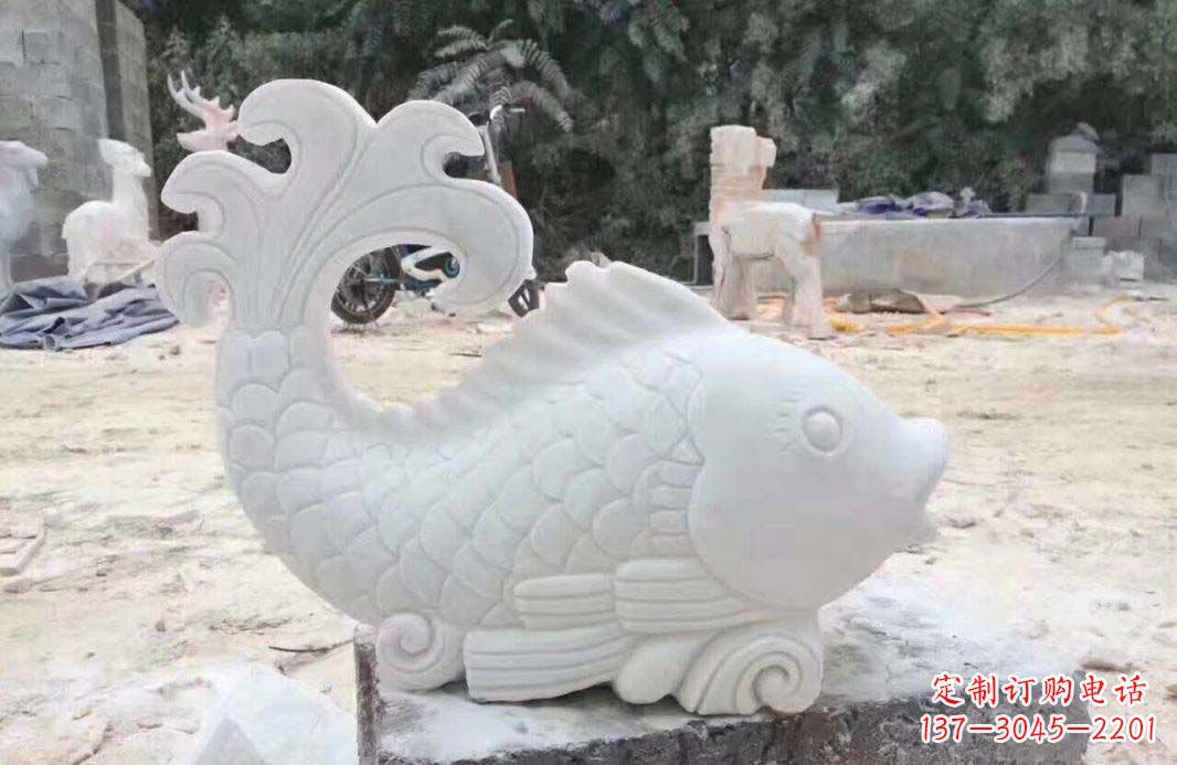 大理雕塑 - 大理/石鱼/喷泉 大理雕塑 - 大理/石鱼/喷泉